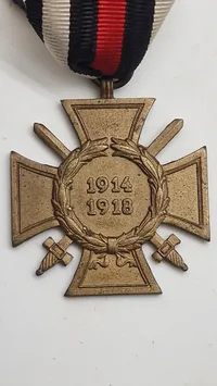 Originalt Hindenburg cross, ww1/ww2