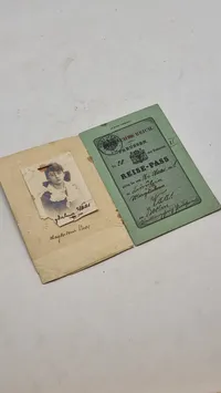 Originalt Deutsches Reich Reisepas