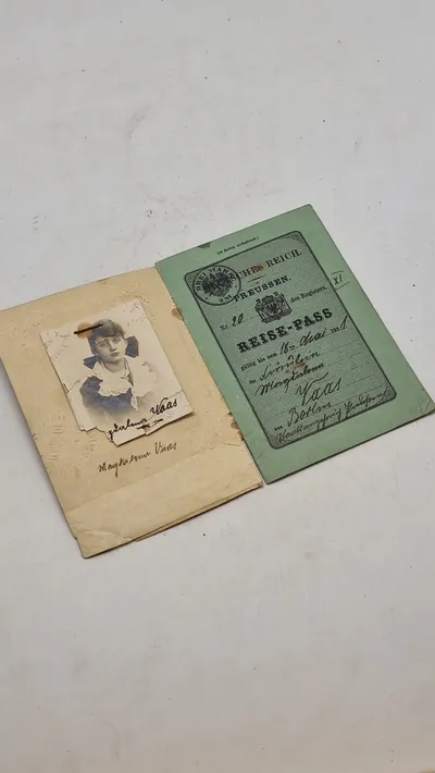 Originalt Deutsches Reich Reisepas