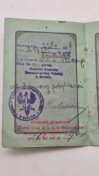 Originalt Deutsches Reich Reisepas