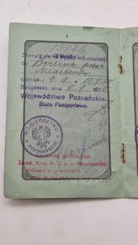 Originalt Deutsches Reich Reisepas