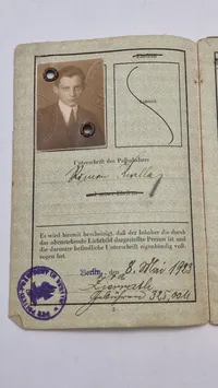 Originalt tysk Reisepass