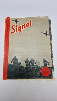 Samling originale signalblade