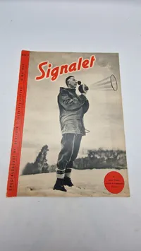 Samling originale signalblade