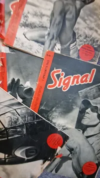 Samling originale signalblade