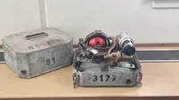 Original Svensk torpedo gyro i kasse