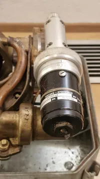 Original Svensk torpedo gyro i kasse