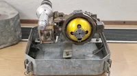 Original Svensk torpedo gyro i kasse