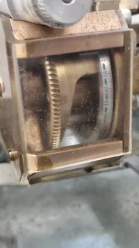 Original Svensk torpedo gyro i kasse