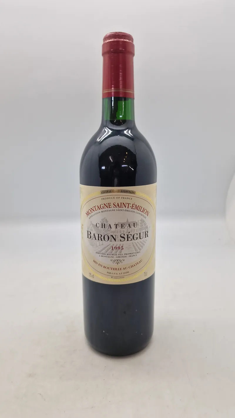 Château Baron Segur
Montagne St-Émilion 1995