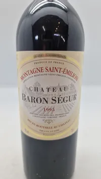 Château Baron Segur
Montagne St-Émilion 1995