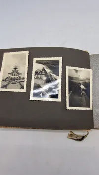 Originalt Krigmarine fotoalbum