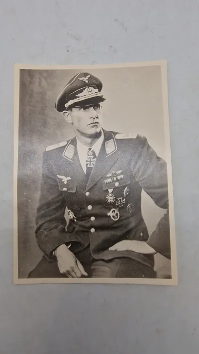 Originalt Foto af luftwaffe pilot