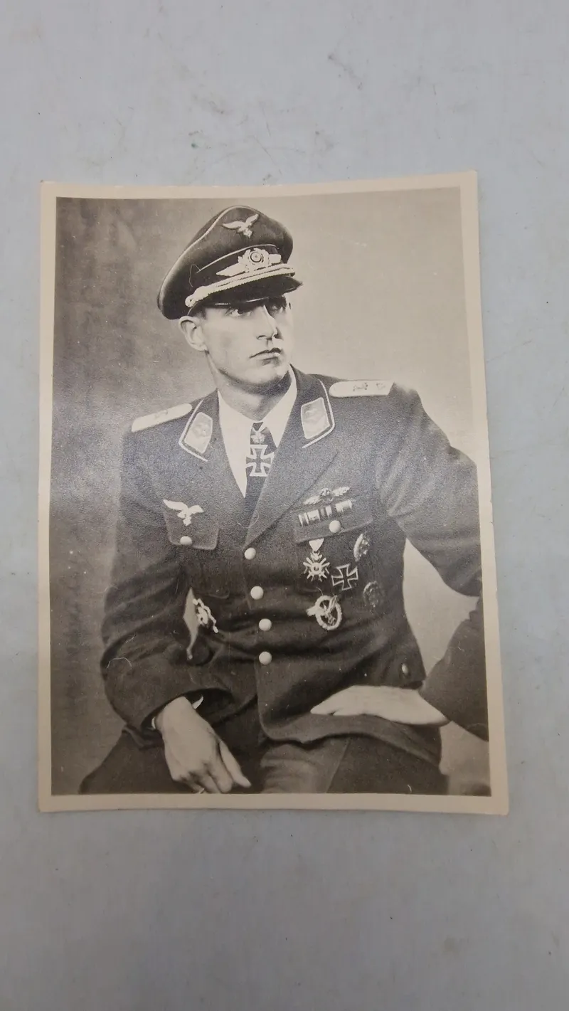 Originalt Foto af luftwaffe pilot