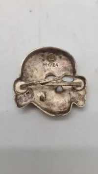 SS ørn og dødninge hoved, original ??