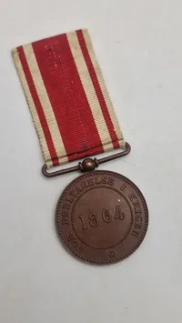 Original 1864 krigs deltager medalje