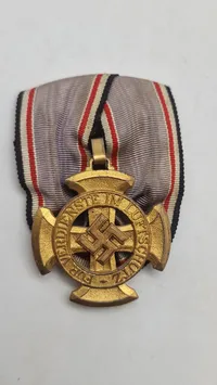 Original Luftschutz Air Defence Cross 1st Class