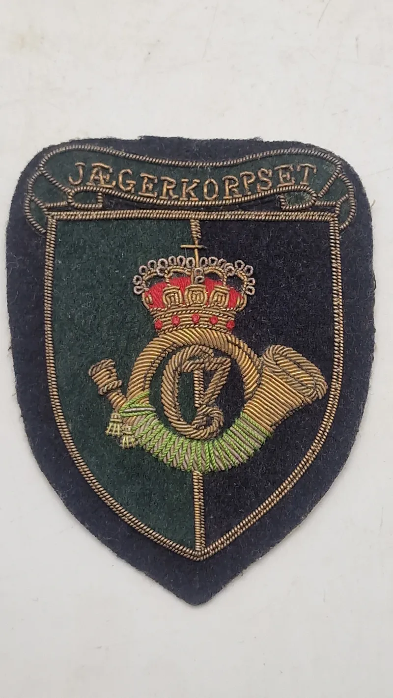Originalt blazer mærke Jægerkorpset