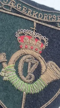 Originalt blazer mærke Jægerkorpset