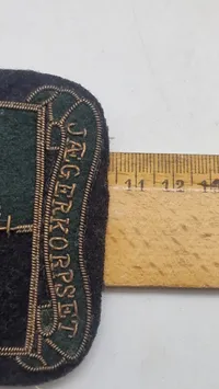Originalt blazer mærke Jægerkorpset