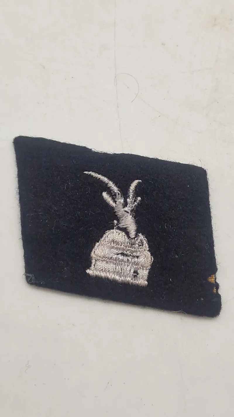 Original 21 Waffen SS Skanderbeg Albanische Nr1 Collar Tab