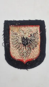 Originalt Albanian SS Volunteer Sleeve Shield