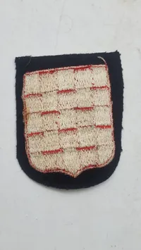 Originalt Croatian SS Volunteer Sleeve Shield