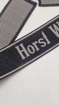 Original  Waffen-SS cuffband HORST WESSEL EM/NCO