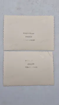Originale private fotos af Hitler ved krigsskib