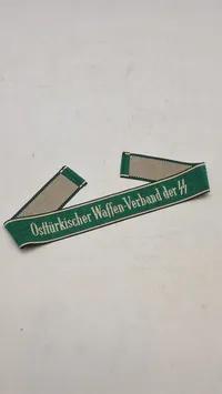 Original SS cuff title "Östtürkischer Waffen-Verband der SS"