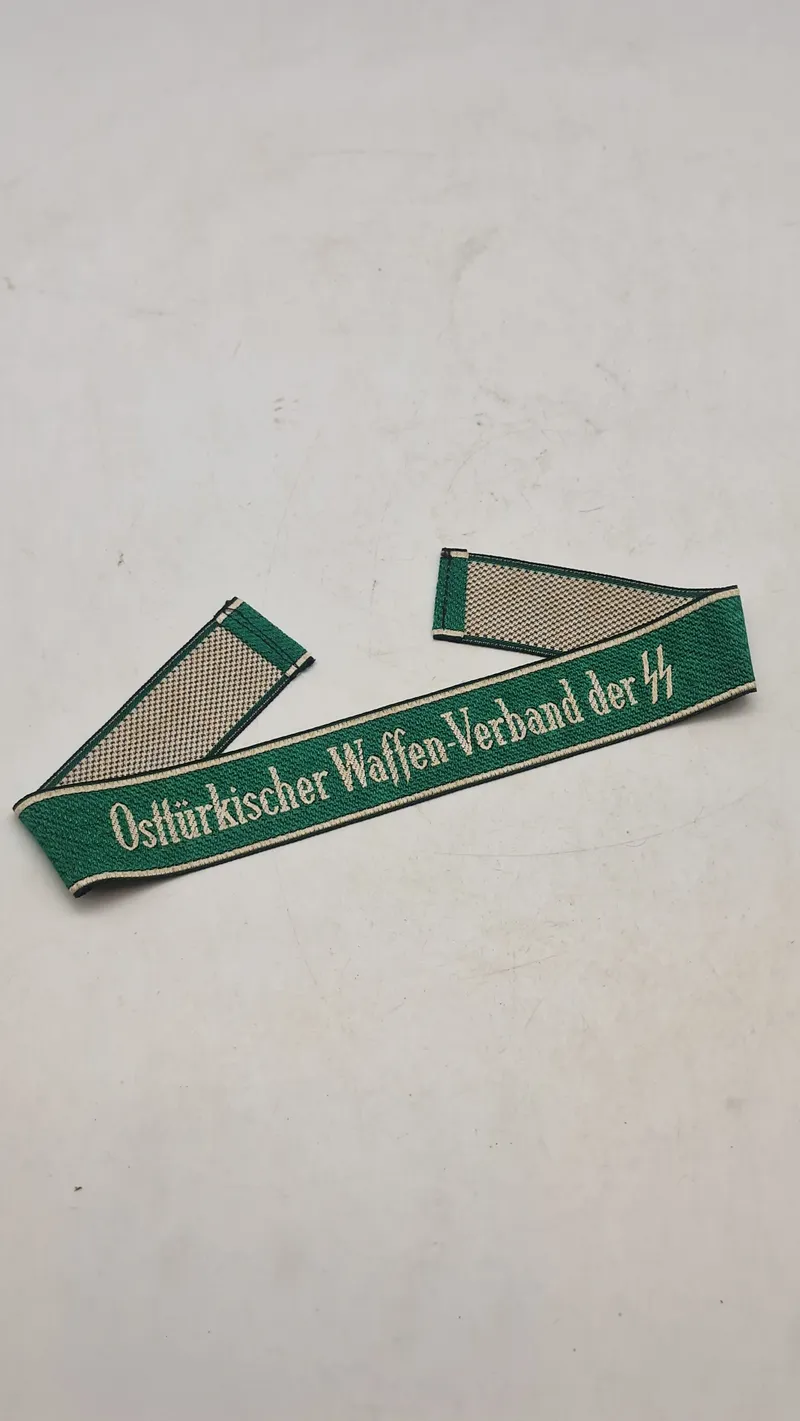 Original SS cuff title "Östtürkischer Waffen-Verband der SS"