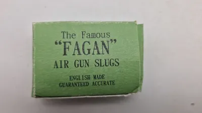 Original æske til “Fagan” hagl