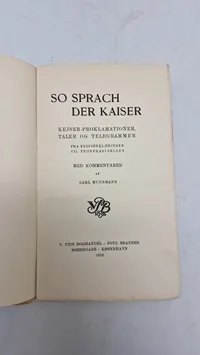 Samling WW1 bøger