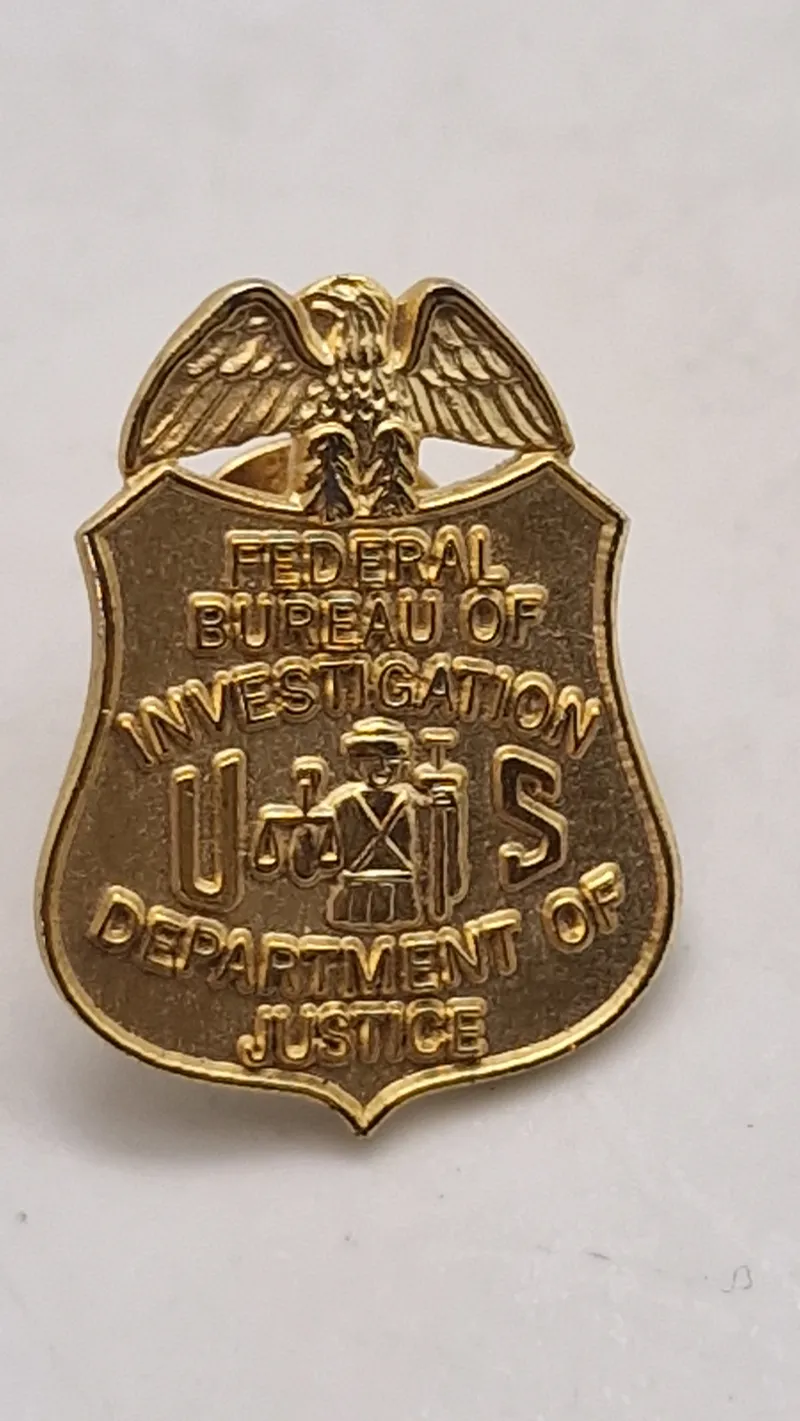 Original FBI pin