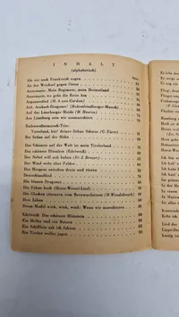 Originalt eks af  "Das Neue Soldaten Liederbuch“