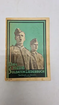 Originalt eks af  "Das Neue Soldaten Liederbuch“