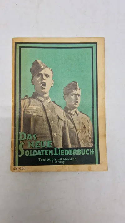 Originalt eks af  "Das Neue Soldaten Liederbuch“