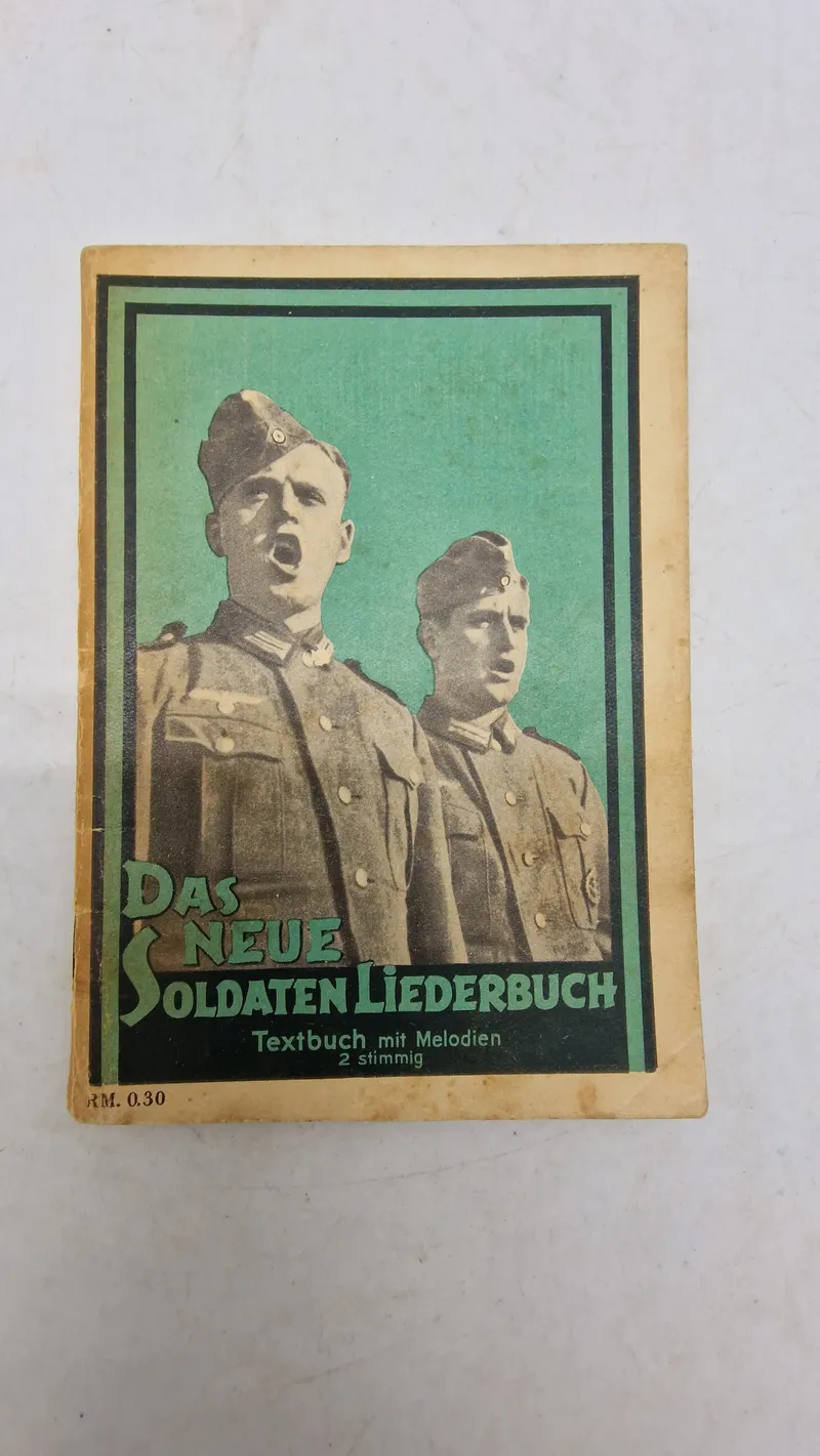 Originalt eks af  "Das Neue Soldaten Liederbuch“