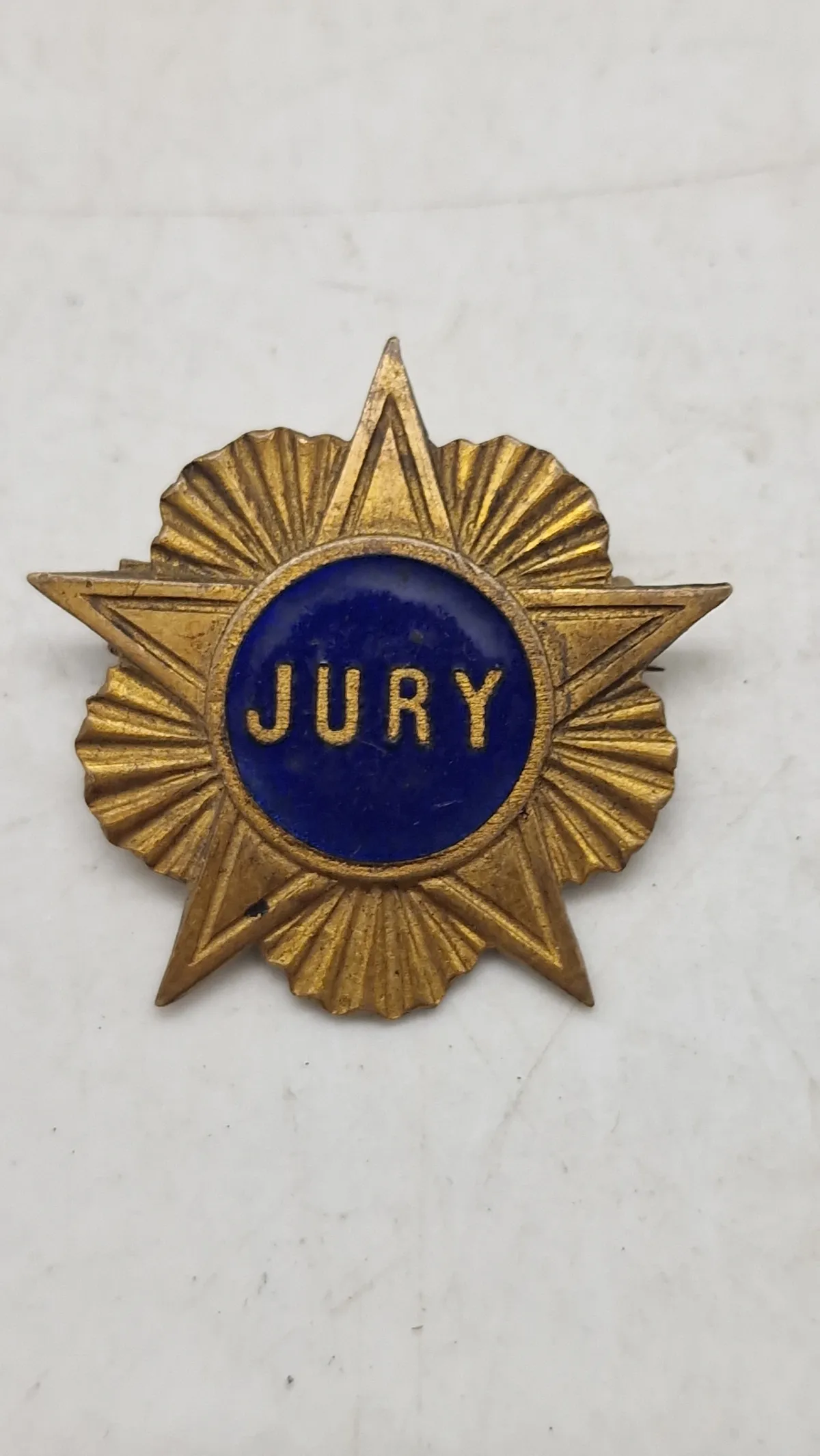 Amerikansk mærke for Jury medlemmer Ca. 1930