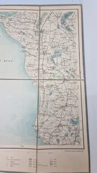 Originalt Dansk M23 hærkort