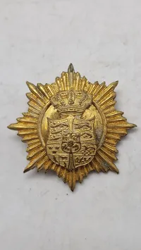 Originalt kepi mærke Kongeligt Livjæger korps