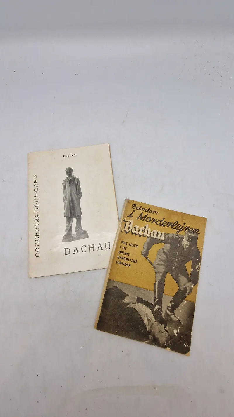 Hæfter omhandlende Dachau KZ lejr
