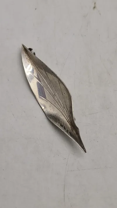 Original  Hermann Siersbøl broche af Sterling sølv
