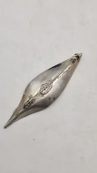 Original  Hermann Siersbøl broche af Sterling sølv