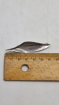 Original  Hermann Siersbøl broche af Sterling sølv