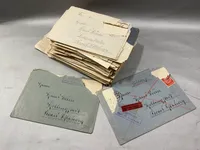 Stor samling original tysk feltpost - ww2