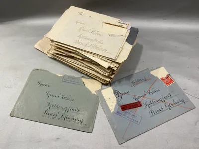 Stor samling original tysk feltpost - ww2