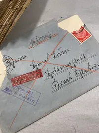 Stor samling original tysk feltpost - ww2