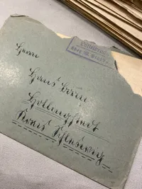 Stor samling original tysk feltpost - ww2