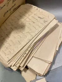 Stor samling original tysk feltpost - ww2